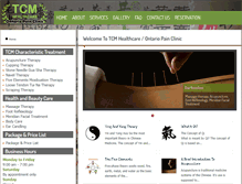 Tablet Screenshot of ontariopainclinic.com